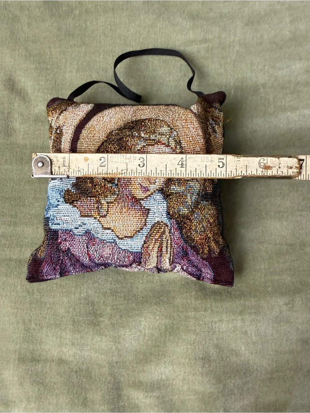 Tapestry Angel door hanger in Multicolors.  #8
